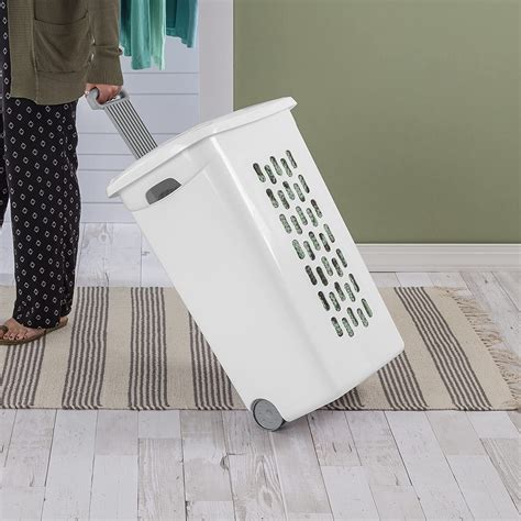 rolling laundry baskets for seniors